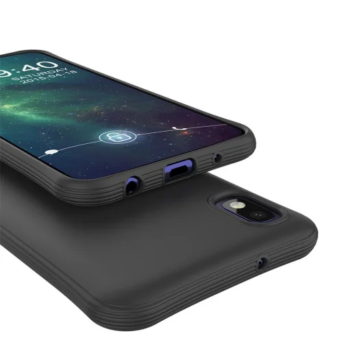 Soft Color flexibilis gél tok Samsung A10 kék - 5