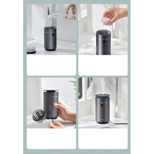 Baseus párásító és aroma diffúzor 75 ml szürke (DHSG-0G) - 21