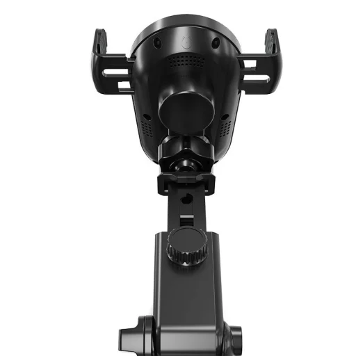 Dudao Univerzális Gravity autós telefontartó vezeték nélküli Qi töltéssel 15 W fekete + Type-C kábel + R4 szivargyújtós töltő (F1Pro) - 4