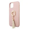 Guess Saffiano GUHCN61RSSARG iPhone 11 tok hátlapi gyűrűvel pink thumbnail