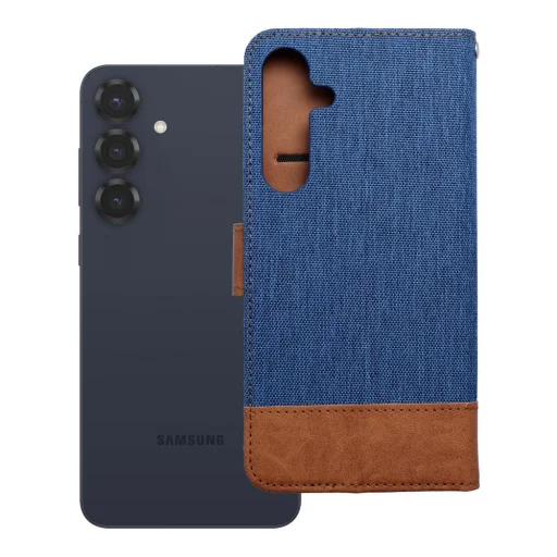 JEANS puzdro na Samsung Galaxy S25 Plus modré puzdro - 7