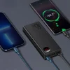 Baseus Adaman Metal 65W 20000mAh Hordozható Akkumulátor Baseus Xiaobai USB-C 60W (20V/3A) 50cm Kábellel - Fekete thumbnail
