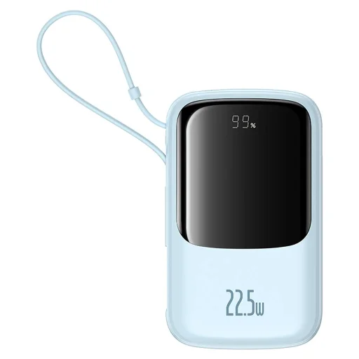 Baseus Qpow Pro+ 22.5W 10000mAh USB-C Powerbank - Kék - 1