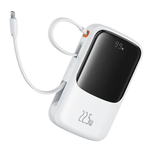 Baseus Qpow Pro+ Power Bank 22.5W 10000mAh USB-C - Fehér - 4