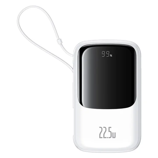 Baseus Qpow Pro+ Power Bank 22.5W 10000mAh USB-C - Fehér - 1