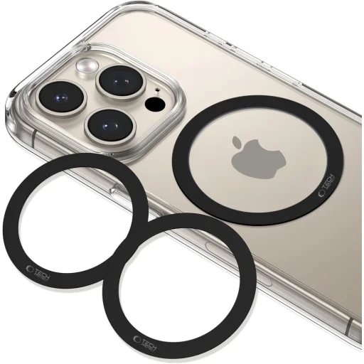 Tech-protect Mmp-110 2in1 Magnetic Magsafe Gyűrű Fekete & Fekete - 5
