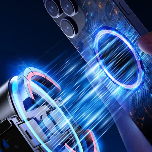 Blavec Selfie Bot Aluminium Fusion P07 Magsafe állvány + távirányító + 2 lámpa 1,4 méter (SSFP07-MTR2LB14) fekete - 6