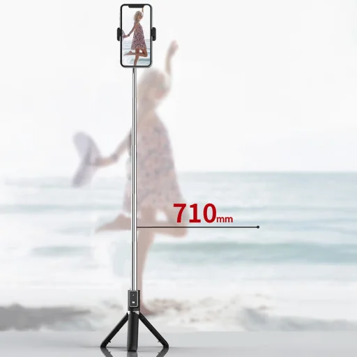 Blavec Selfie Stick Coco P04 tripod + távirányító 0,7 méter (SSCP04-TRB07) fekete - 7