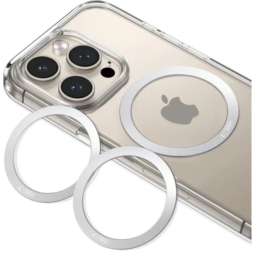 Tech-protect Mmp-110 2in1 Mágneses Magsafe Gyűrű Ezüst & Ezüst - 5