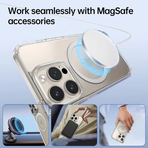 Tech-protect Mmp-110 2in1 Mágneses Magsafe Gyűrű Ezüst & Ezüst - 6