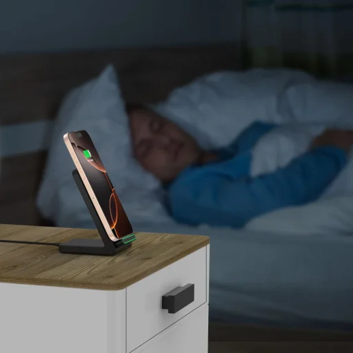 Tech-protect Qi15w-a40 Vezeték Nélküli Töltő Fekete - 10