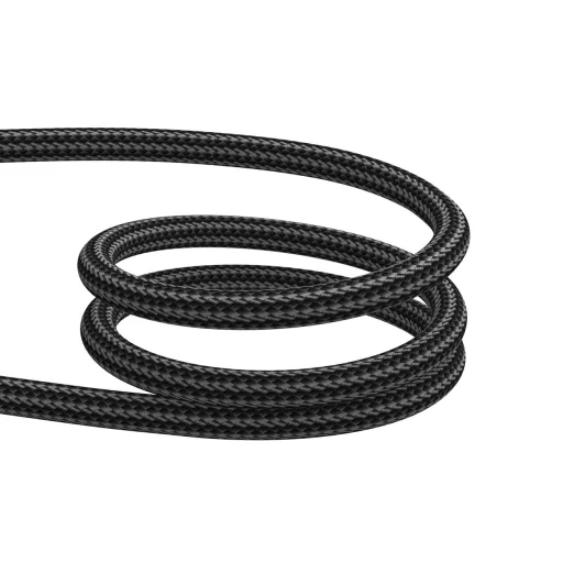 Joyroom S-A42 Crystal-Clear sorozat 3A USB-A - Lightning kábel 1,2 m - fekete - 4