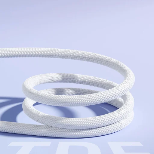 Joyroom S-A42 Crystal-Clear Series 30W USB-C - Lightning kábel 1.2m - fehér - 10