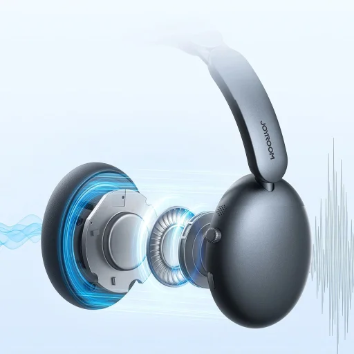 Joyroom J-Head Series JR-JH1 Vezeték nélküli Fejhallgatók ANC Bluetooth-szal - Fekete - 8