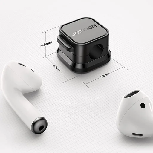 Joyroom JR-ZS368 mágneses kábelrendező - fekete (3 db.), - 14