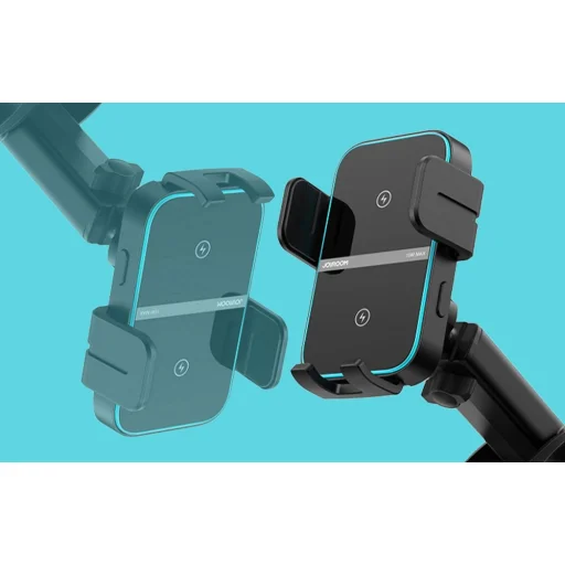 Joyroom JR-ZS246 S induktív töltős tartó műszerfalra - fekete tok - 6