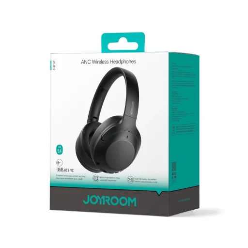 Joyroom J-Head Series JR-JH2 Vezeték nélküli fejhallgatók ANC Bluetooth-tal - Fekete - 8