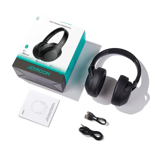 Joyroom J-Head Series JR-JH2 Vezeték nélküli fejhallgatók ANC Bluetooth-tal - Fekete - 9