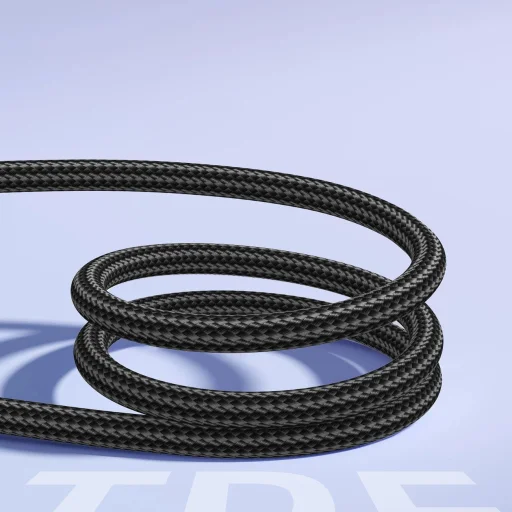 Joyroom S-A42 Crystal-Clear sorozat 3A USB-A - Lightning kábel 1,2 m - fekete - 11