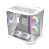Darkflash Számítógépház FT350 + 5 aRGB ventilátor (fehér) thumbnail