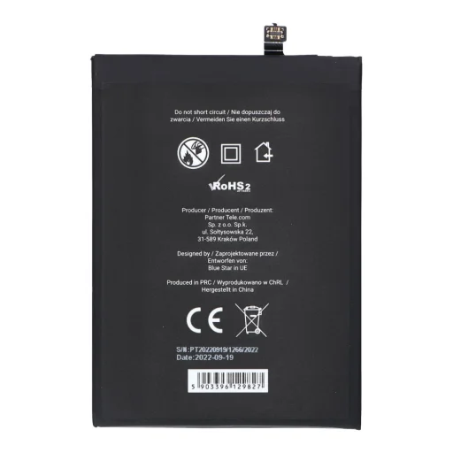 BLUE STAR akkumulátor XIAOMI REDMI NOTE 9 Pro (BN52) 5020 mAh-hoz - 2