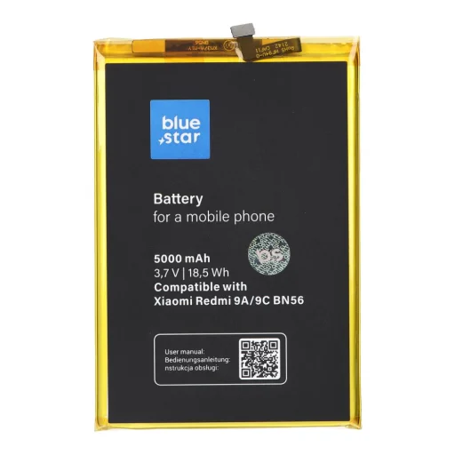 BLUE STAR akkumulátor XIAOMI REDMI 9A / 9C / POCO M2 Pro (BN56) 5000 mAh-hoz - 1