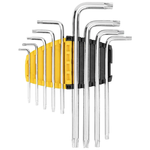 Deli Tools EDL3091 Torx imbuszkulcs készlet, 1,5-10 mm (ezüst) - 2