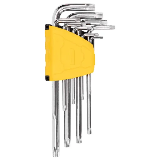 Deli Tools EDL3091 Torx imbuszkulcs készlet, 1,5-10 mm (ezüst) - 1