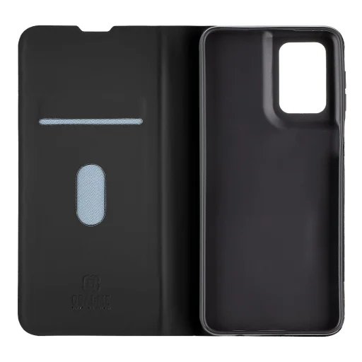 OBAL:ME SmoothTouch fliptok tok Motorola G55 fekete - 2