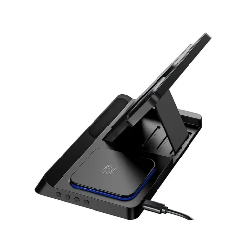 WiWU - Vezeték nélküli töltő ébresztőórával Wi-C006 Power Air 5 az 1-ben - 8