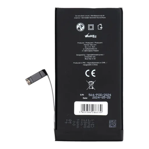 iPhone 14 PLUS 4325 mAh Blue Star HQ akkumulátor - 2