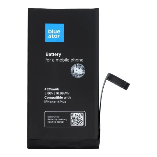 iPhone 14 PLUS 4325 mAh Blue Star HQ akkumulátor - 1