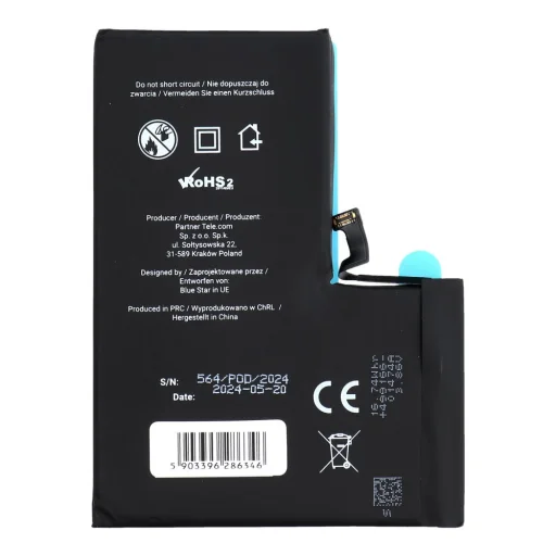 Akkumulátor Iphone 14 PRO MAX 4323 mAh Blue Star HQ - 2