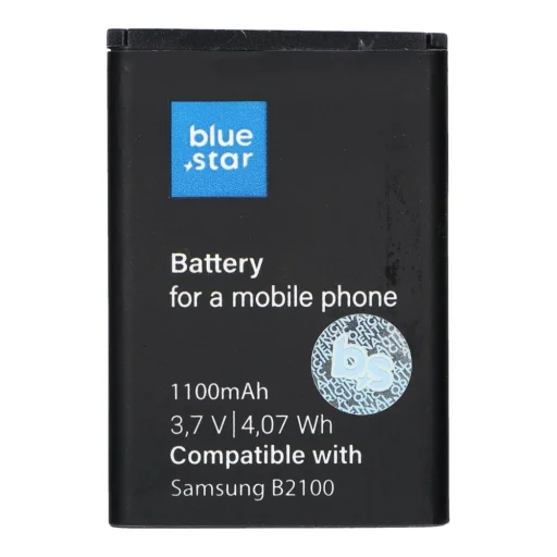 BLUE STAR PREMIUM akkumulátor SAMSUNG B2100-hoz 1100 mAh - 1