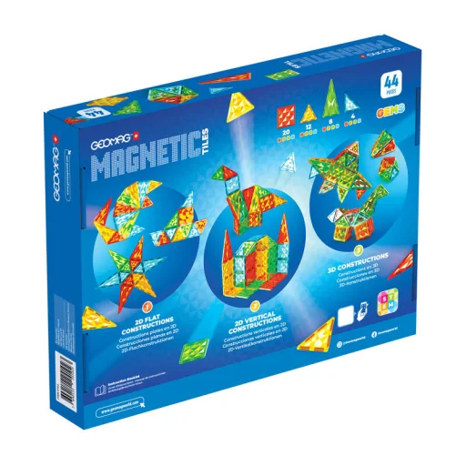Geomag Mágneses Lapkák Gems 44 - 2