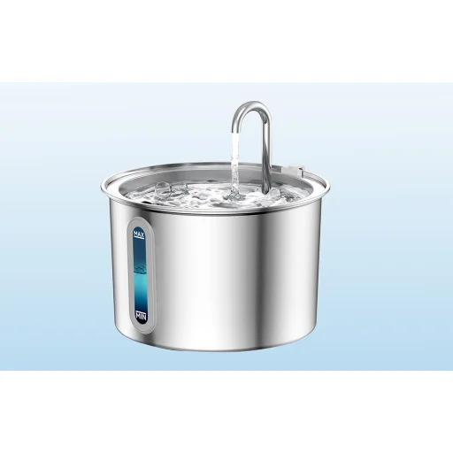 Oneisall rozsdamentes acél szökőkút / itató kutyáknak és macskáknak - 8