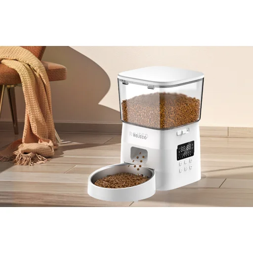 Rojeco 2L Automata Etetőgép Gombos Verzió (Fehér) - 7