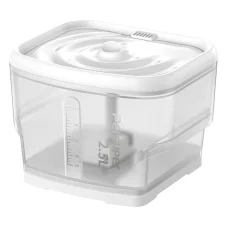 Petsuper PW03 2,5L okos kisállat itató (fehér)