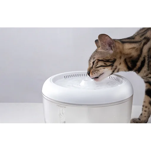 Petsuper PW02 2,5L okos állat ivókút (fehér), - 5