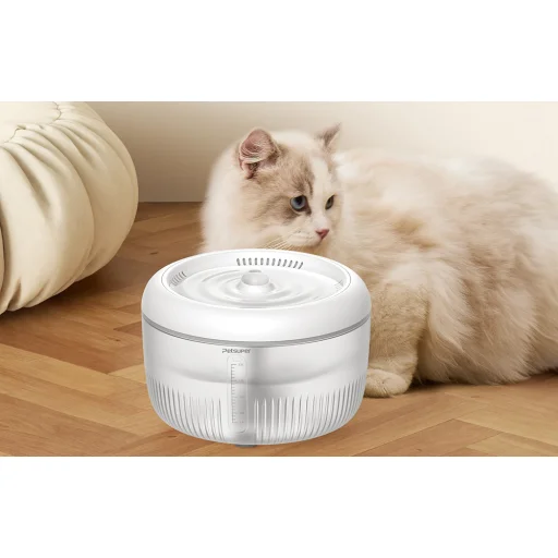 Petsuper PW02 2,5L okos állat ivókút (fehér), - 7