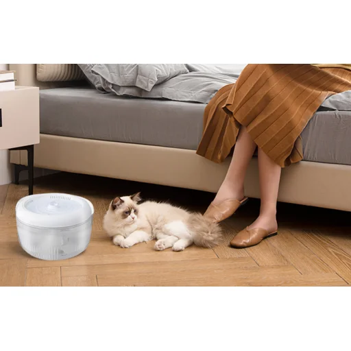 Petsuper PW02 2,5L okos állat ivókút (fehér), - 8