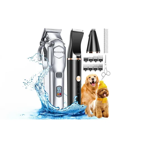 Kisállat nyírógép készlet Oneisall RFC-676 + P20 - 2