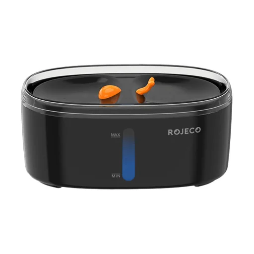 Rojeco 2,5L vízszökőkút háziállatoknak (fekete) - 2
