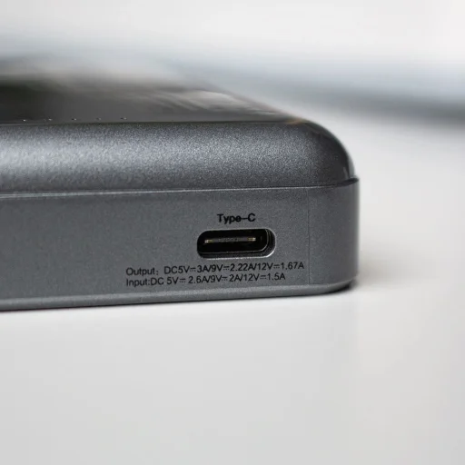 Dudao TGK1 powerbank MagSafe vezeték nélküli töltővel 20W 10000mAh fekete (TGK1-black) fekete - 8