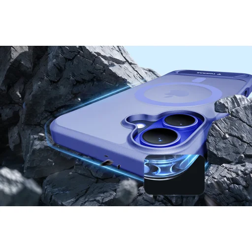 Torras Pstand sorozatú tok iPhone 16-hoz (kék) tok - 8