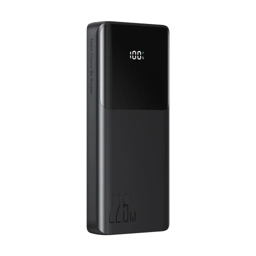 Joyroom JR-PBF19 22.5W 10000mAh Powerbank két Beépített Kábellel - Fekete - 5