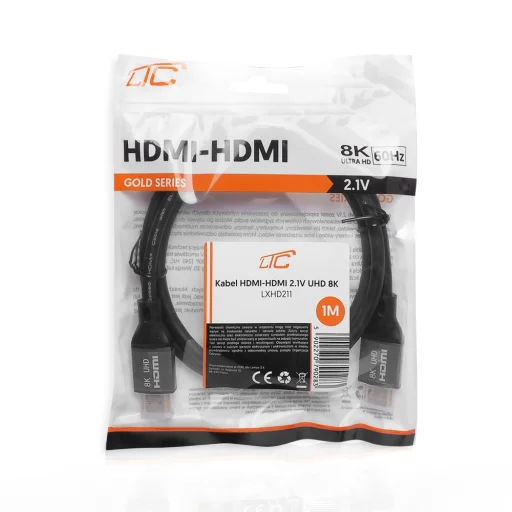 HDMI-HDMI kábel (v2.1 | 8K | 1 m) fekete - 2