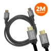 HDMI-HDMI kábel (v2.1 | 8K | 2 m) fekete