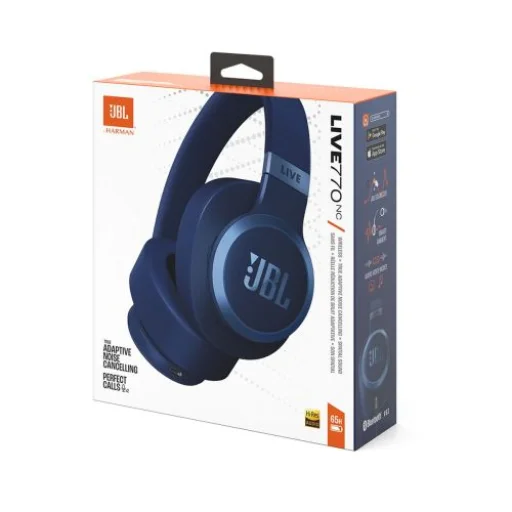 JBL LIVE 770NC Bluetooth vezeték nélküli fejhallgató kék EU - 3