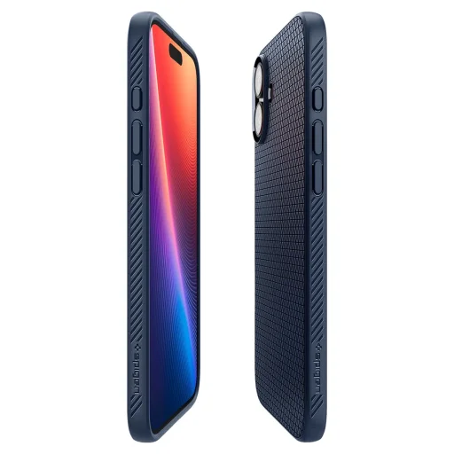  iPhone 16 Plus Kék Spigen Liquid Air tok - 6